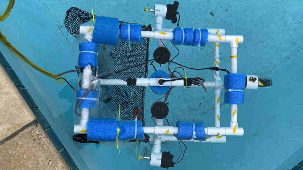 德克萨斯A&M工程系学生制造的水下机器人